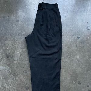 Armani wool baggy dresspants vintage